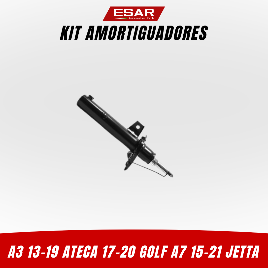 AMORTIGUADOR TRAS. A3 13-19 ATECA 17-20 GOLF A7 15-21 JETTA