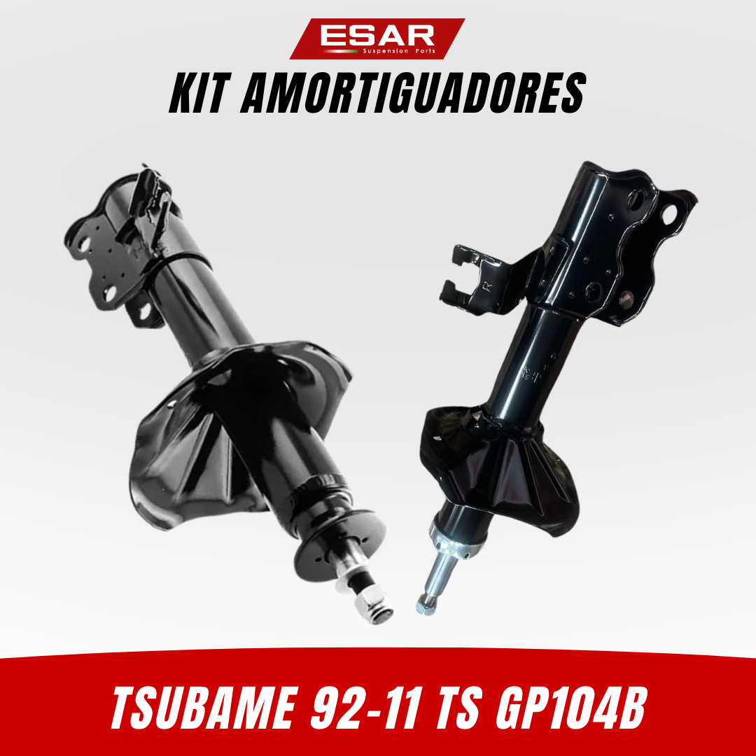 AMORTIGUADOR DEL. DER. C/TOPE C/BASE TSUBAME 92-11 TS GP104B